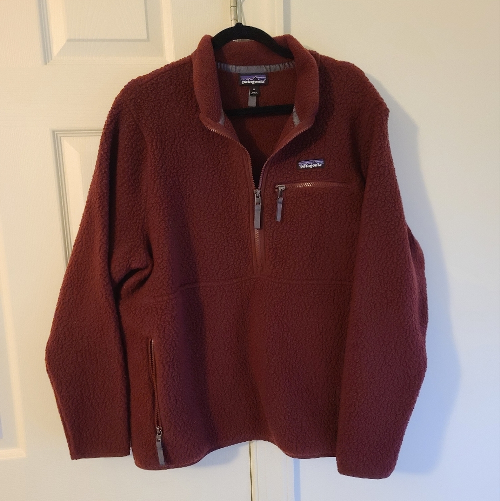 Sherpa/Fleece Patagonia Maroon